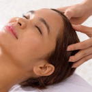 Process of hair growth by the help of scalp massage